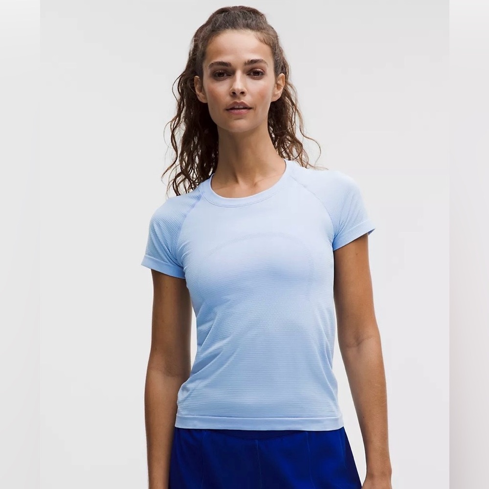 Lululemon Swiftly Tech Short Sleeve 2.0 Women Sz 14 STRH